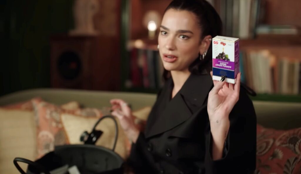 Dua lipa - manuka health pastile