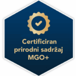 Certificirani prirodni sadržaj MGO+